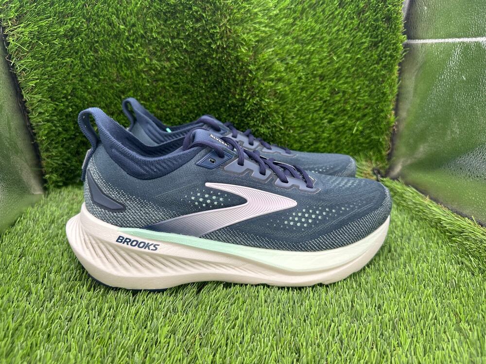 Brooks Glycerin 23 1204651B453 Athletic Sneaker Women's 11B Blue Knit Training